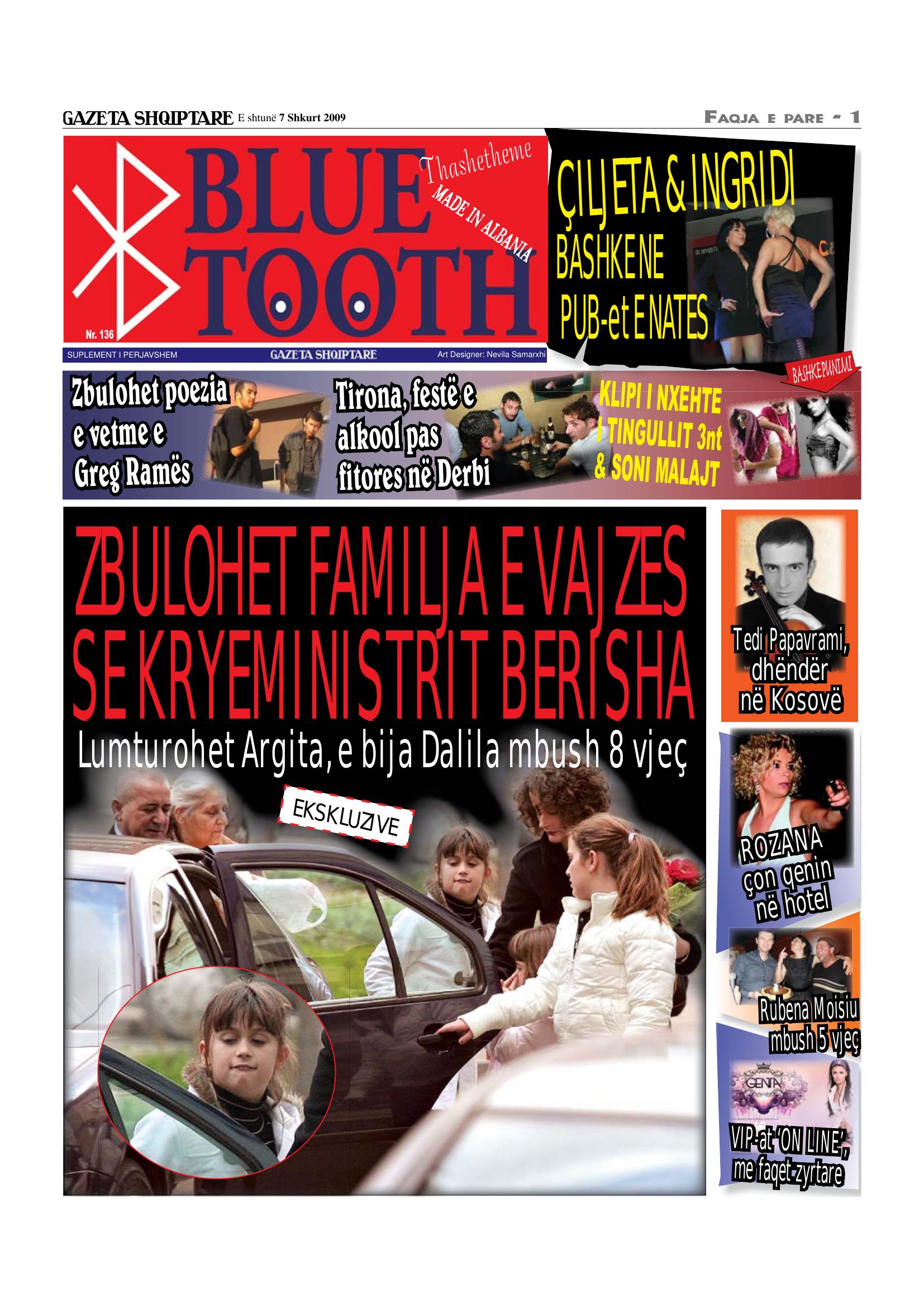 Gazeta Shqiptare 2009-02-07